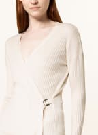 Calvin Klein Strickhülle zum Wickeln, Farbe: CREME (Bild 1)