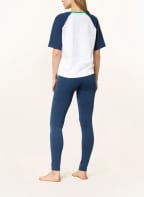 TOMMY HILFIGER Lounge-Shirt , Farbe: WEISS/ BLAU (Bild 1)