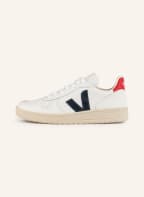 VEJA Sneakers V-10, Color: WHITE/ DARK BLUE/ RED (Image 1)
