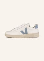 VEJA Sneakers V-12, Color: WHITE/ LIGHT BLUE (Image 1)