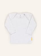 Steiff Set: Strampler und Longsleeve, Farbe: HELLBLAU/ HELLGRAU/ WEISS (Bild 1)