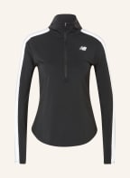 new balance Laufshirt ACCELERATE, Farbe: SCHWARZ/ BLAUGRAU (Bild 1)