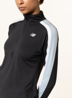new balance Laufshirt ACCELERATE, Farbe: SCHWARZ/ BLAUGRAU (Bild 1)
