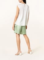 BOSS Blouse-style shirt IORE in silk, Color: ECRU (Image 1)