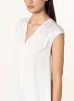 BOSS Blouse-style shirt IORE in silk, Color: ECRU (Image 1)