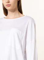 BOSS Shirt EZAYA mit 3/4-Arm, Farbe: WEISS (Bild 1)