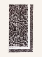 BOSS Schal LOGONIA, Farbe: WEISS/ SCHWARZ/ DUNKELBRAUN (Bild 1)