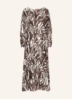 BOSS Kleid DASHELLA, Farbe: WEISS/ DUNKELBRAUN (Bild 1)