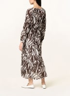 BOSS Kleid DASHELLA, Farbe: WEISS/ DUNKELBRAUN (Bild 1)