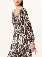BOSS Kleid DASHELLA, Farbe: WEISS/ DUNKELBRAUN (Bild 1)