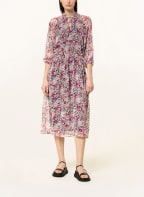 LIU JO Dress with 3/4 sleeve, Color: PINK/ BLACK/ LIGHT ORANGE (Image 1)