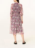 LIU JO Dress with 3/4 sleeve, Color: PINK/ BLACK/ LIGHT ORANGE (Image 1)