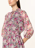 LIU JO Dress with 3/4 sleeve, Color: PINK/ BLACK/ LIGHT ORANGE (Image 1)