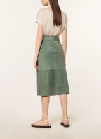RIANI Lederrock , Farbe: OLIV (Bild 1)