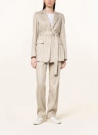 RIANI Blazer mit Leinen, Farbe: BEIGE/ WEISS (Bild 1)