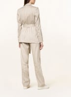 RIANI Blazer mit Leinen, Farbe: BEIGE/ WEISS (Bild 1)