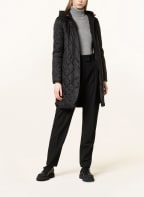 MOOSE KNUCKLES Steppmantel MANHATTAN im Materialmix , Farbe: SCHWARZ (Bild 1)