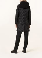MOOSE KNUCKLES Steppmantel MANHATTAN im Materialmix , Farbe: SCHWARZ (Bild 1)