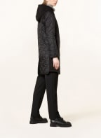 MOOSE KNUCKLES Steppmantel MANHATTAN im Materialmix , Farbe: SCHWARZ (Bild 1)