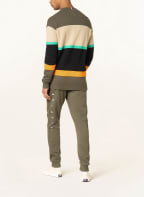 TOMMY HILFIGER Pullover, Farbe: OLIV/ SCHWARZ/ ORANGE (Bild 1)