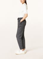 HUGO 7/8-Hose HEMIAS im Jogging-Stil, Farbe: SCHWARZ/ WEISS (Bild 1)