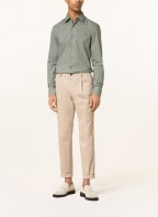 BOSS Hemd HANK Slim Fit, Farbe: WEISS/ OLIV/ GRÜN (Bild 1)