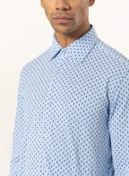 BOSS Koszula z dżerseju HANK slim fit, Kolor: JASNONIEBIESKI/ NIEBIESKI (Obrazek 1)