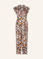 BOSS Jumpsuit DITUTA, Color: DARK ORANGE/ BLACK/ CREAM (Image 1)