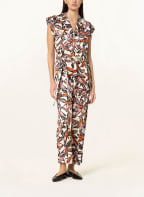 BOSS Jumpsuit DITUTA, Color: DARK ORANGE/ BLACK/ CREAM (Image 1)