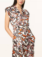 BOSS Jumpsuit DITUTA, Color: DARK ORANGE/ BLACK/ CREAM (Image 1)