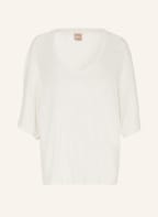 BOSS T-shirt ENELLIE made of linen , Color: ECRU (Image 1)