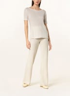 BOSS T-shirt ENE made of linen, Color: BEIGE (Image 1)