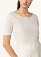 BOSS T-shirt ENE made of linen, Color: BEIGE (Image 1)
