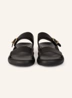 ANCIENT GREEK SANDALS Pantoletten PREVEZA, Farbe: SCHWARZ (Bild 1)