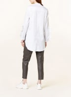 EVA MANN Bluse LUISE ELACITIN, Farbe: WEISS (Bild 1)