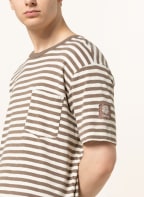 MOS MOSH Gallery T-shirt RIVA, Color: TAUPE/ ECRU (Image 1)