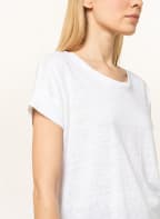 CINQUE T-shirt CITICK made of linen, Color: WHITE (Image 1)