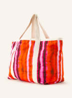 yippie hippie Strandtasche, Farbe: CREME/ PINK/ ROT (Bild 1)