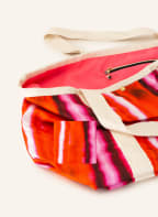 yippie hippie Strandtasche, Farbe: CREME/ PINK/ ROT (Bild 1)