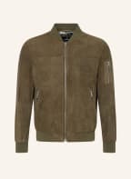 MILESTONE Lederjacke VICTOR , Farbe: OLIV (Bild 1)