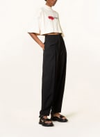 Palm Angels Cropped shirt, Color: CREAM (Image 1)