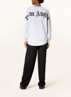 Palm Angels Long sleeve shirt, Color: 0810 MELANGE GREY/BLACK (Image 1)