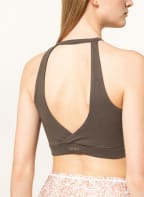 MANDALA Sport-BH HALTERNECK, Farbe: DUNKELBRAUN (Bild 1)