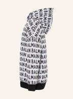BALMAIN Hoodie, Farbe: HELLGRAU/ SCHWARZ (Bild 1)