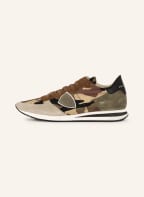 PHILIPPE MODEL Sneaker TRPX, Farbe: SCHWARZ/ GRÜN/ BEIGE (Bild 1)