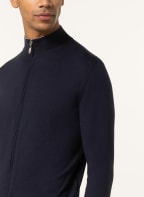 DORIANI Strickjacke mit Cashmere, Farbe: DUNKELBLAU (Bild 1)