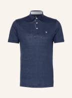 HACKETT LONDON Strick-Poloshirt aus Leinen , Farbe: BLAU (Bild 1)