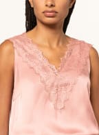 summum woman Top mit Spitze, Farbe: ALTROSA (Bild 1)