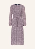 MOSS COPENHAGEN Kleid HEDDA , Farbe: DUNKELBLAU/ ROSA/ CREME (Bild 1)