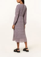 MOSS COPENHAGEN Kleid HEDDA , Farbe: DUNKELBLAU/ ROSA/ CREME (Bild 1)